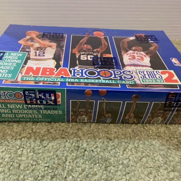 SKY BOX 1992-1993 SERIES 2 [FACTORY SEALED] 36 PACK BOX NBA HOOPS Best Price! $$ - Picture 2 of 5